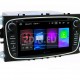 FORD Mondeo, Focus, S-Max, C-Max, Galaxy - МУЛТИМЕДИЯ / Навигация android 16 DVD черна + DSP + CARPLAY + ANDROID AUTO